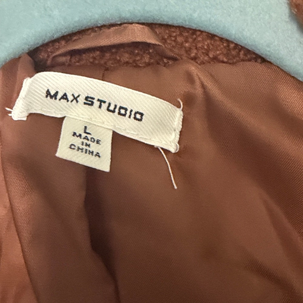 Max Studio Chocolate Brown Jacket - image 2